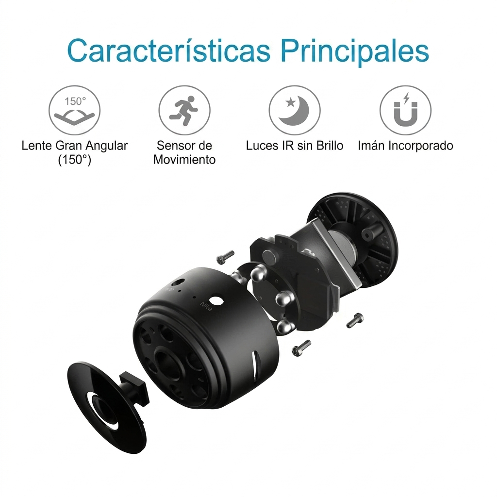 🔥 MINI CÁMERA ESPIA A9 WIFI HD™