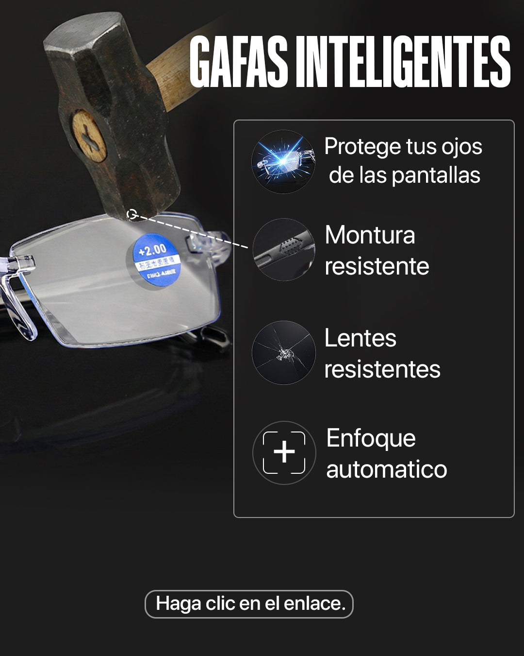 VisionFlex™ – Gafas Fotocromáticas con Protección de Luz Azul